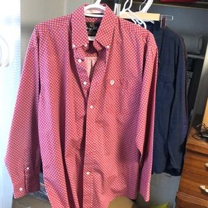Mens Western Button Down Shirt